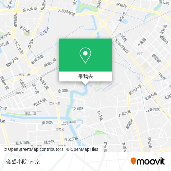 金盛小院地图