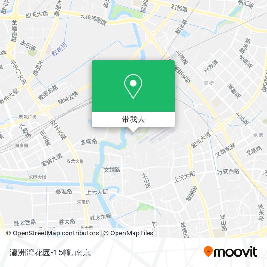 瀛洲湾花园-15幢地图