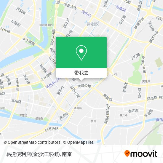 易捷便利店(金沙江东街)地图