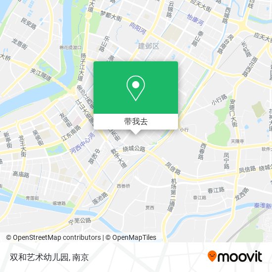 双和艺术幼儿园地图