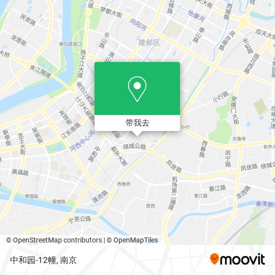 中和园-12幢地图