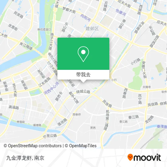 九金潭龙虾地图
