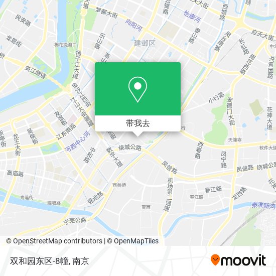 双和园东区-8幢地图