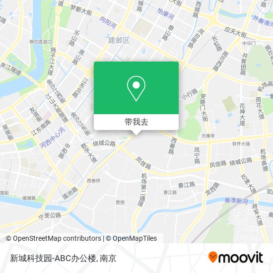 新城科技园-ABC办公楼地图