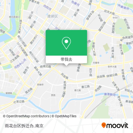 雨花台区拆迁办地图