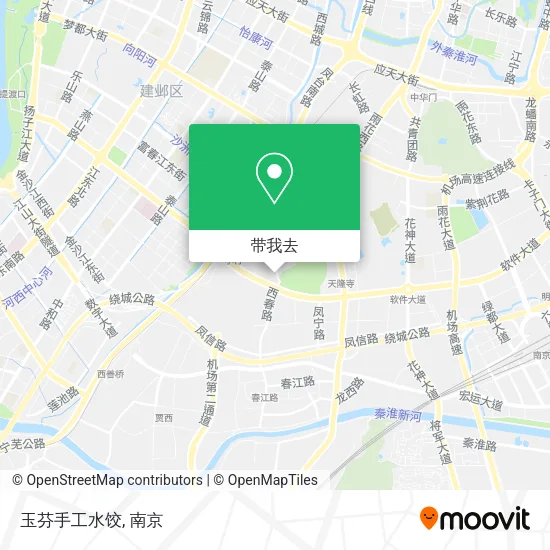 玉芬手工水饺地图