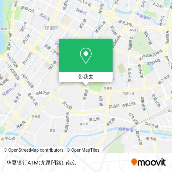 华夏银行ATM(尤家凹路)地图
