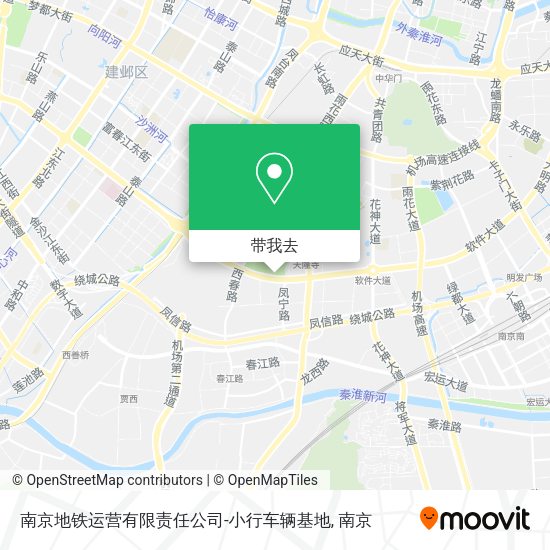 南京地铁运营有限责任公司-小行车辆基地地图