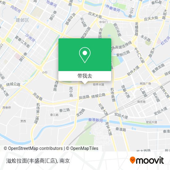 滋烩拉面(丰盛商汇店)地图