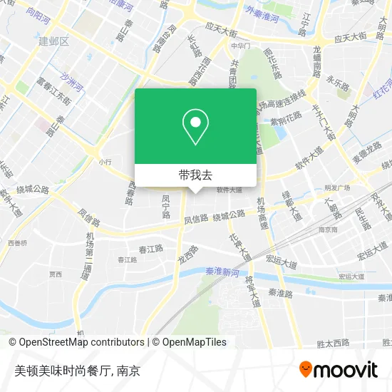 美顿美味时尚餐厅地图