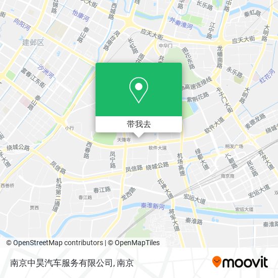 南京中昊汽车服务有限公司地图