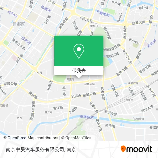 南京中昊汽车服务有限公司地图
