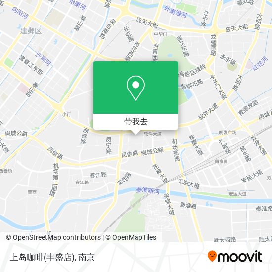 上岛咖啡(丰盛店)地图