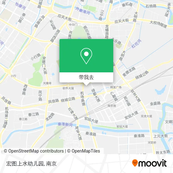 宏图上水幼儿园地图