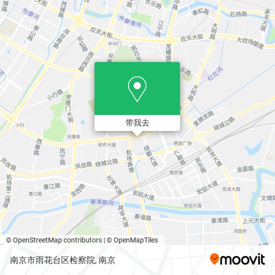 南京市雨花台区检察院地图