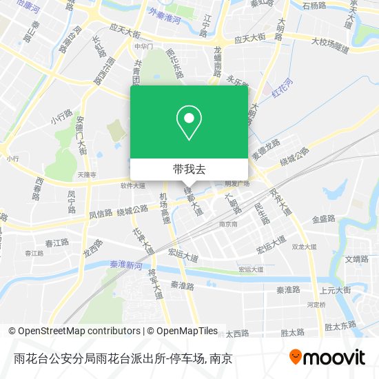 雨花台公安分局雨花台派出所-停车场地图