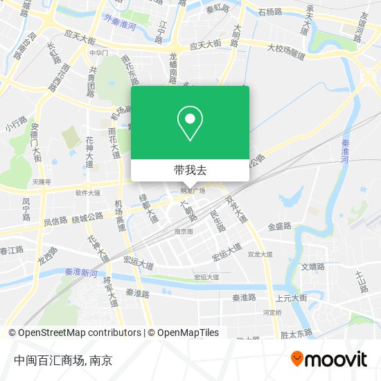 中闽百汇商场地图