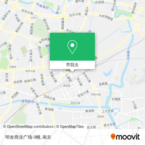 明发商业广场-3幢地图