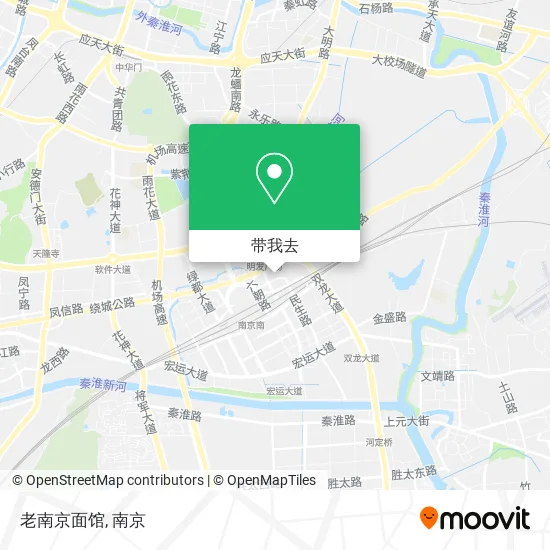 老南京面馆地图