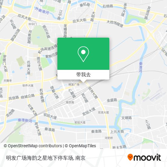 明发广场海韵之星地下停车场地图