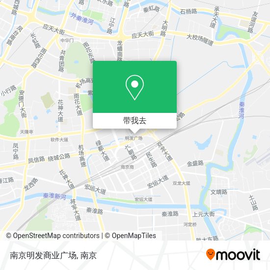 南京明发商业广场地图