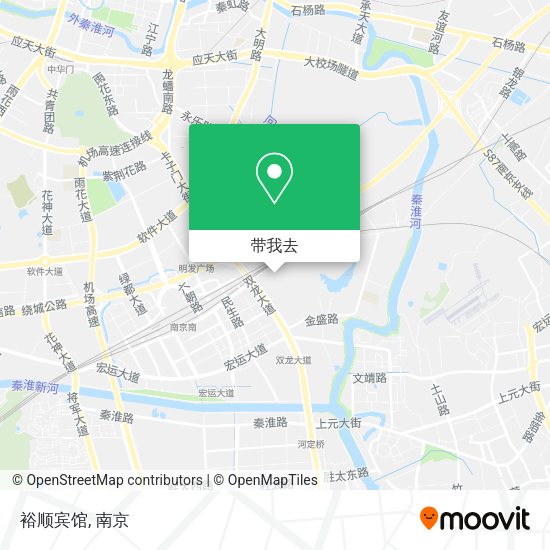 裕顺宾馆地图