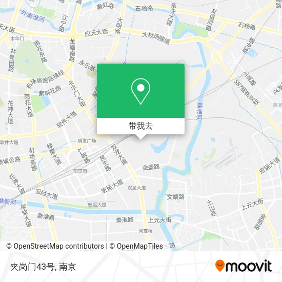 夹岗门43号地图