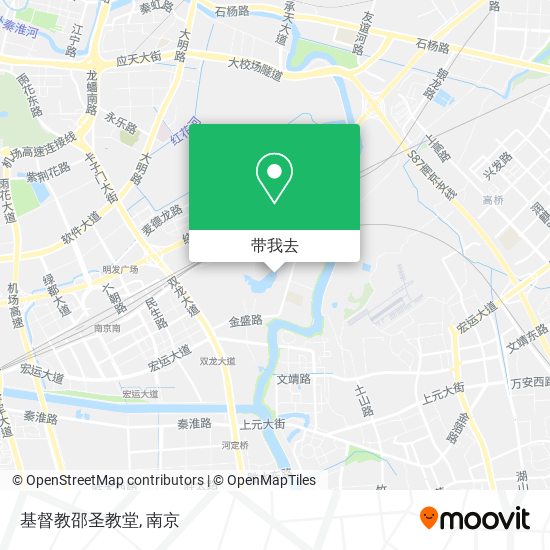 基督教邵圣教堂地图
