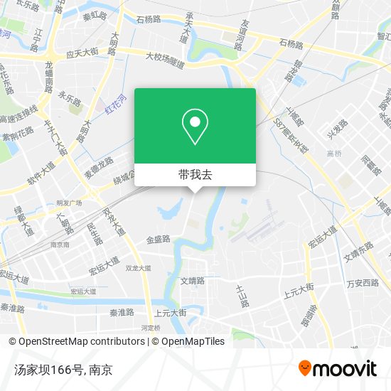 汤家坝166号地图