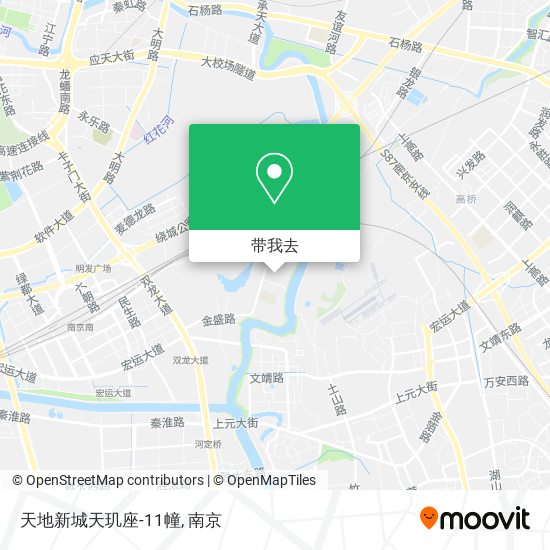 天地新城天玑座-11幢地图