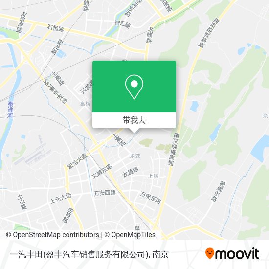 一汽丰田(盈丰汽车销售服务有限公司)地图