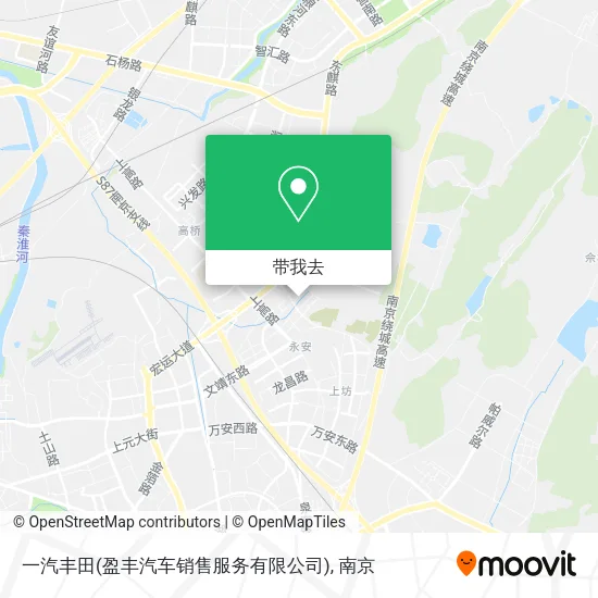 一汽丰田(盈丰汽车销售服务有限公司)地图