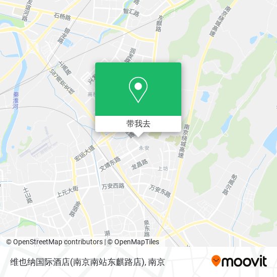 维也纳国际酒店(南京南站东麒路店)地图