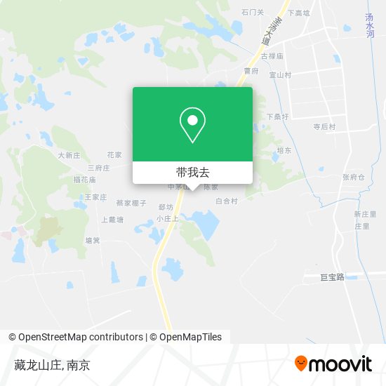 藏龙山庄地图