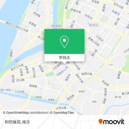 和熙臻苑地图
