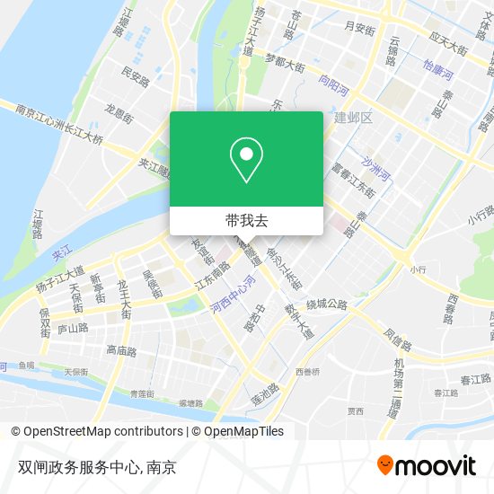 双闸政务服务中心地图