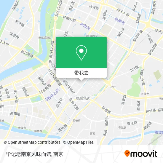 毕记老南京风味面馆地图