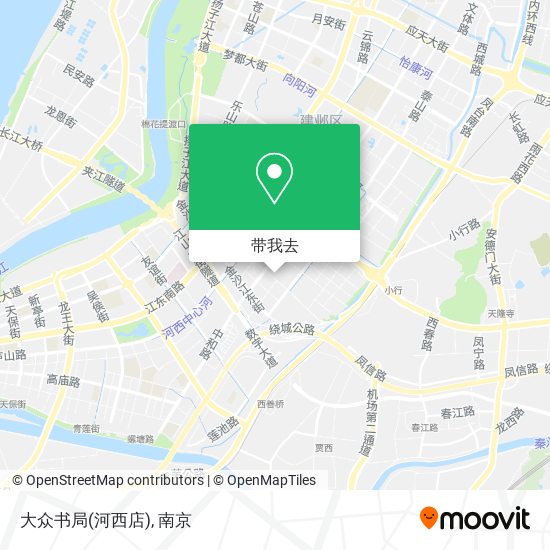 大众书局(河西店)地图