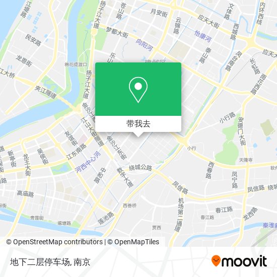 地下二层停车场地图