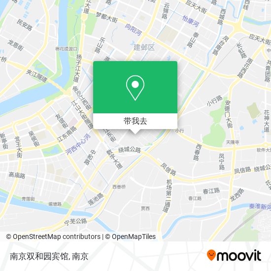 南京双和园宾馆地图