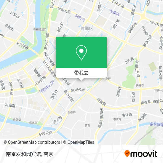 南京双和园宾馆地图
