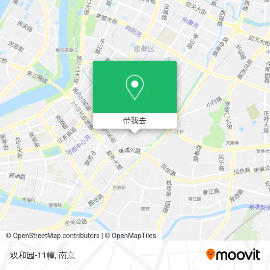 双和园-11幢地图