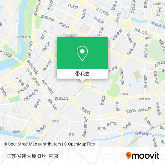 江苏省建大厦-B座地图