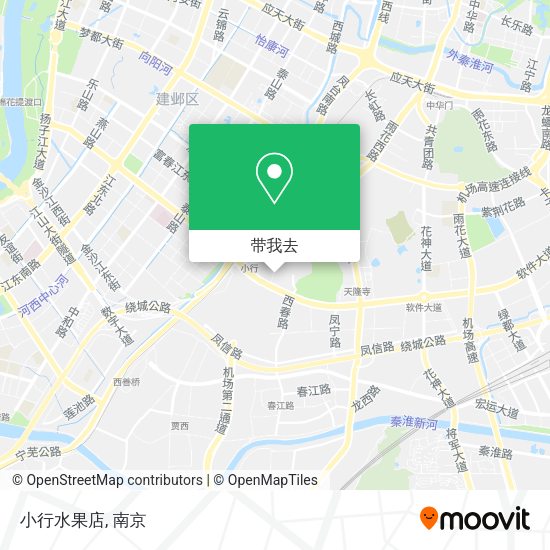 小行水果店地图