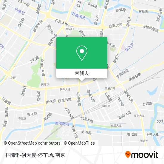 国泰科创大厦-停车场地图