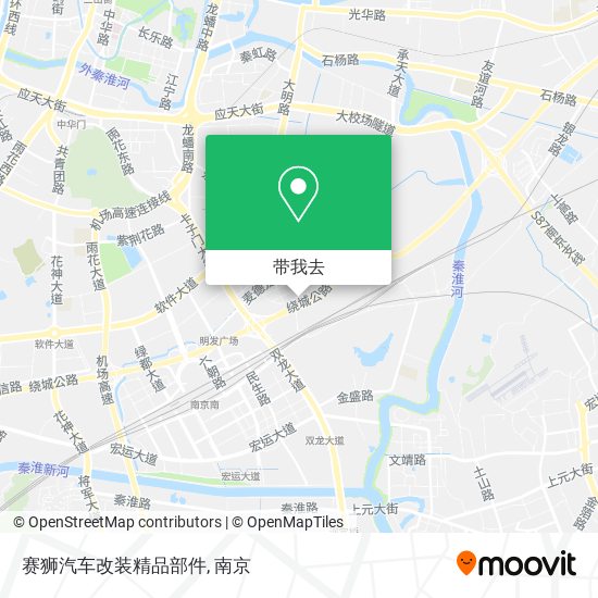 赛狮汽车改装精品部件地图