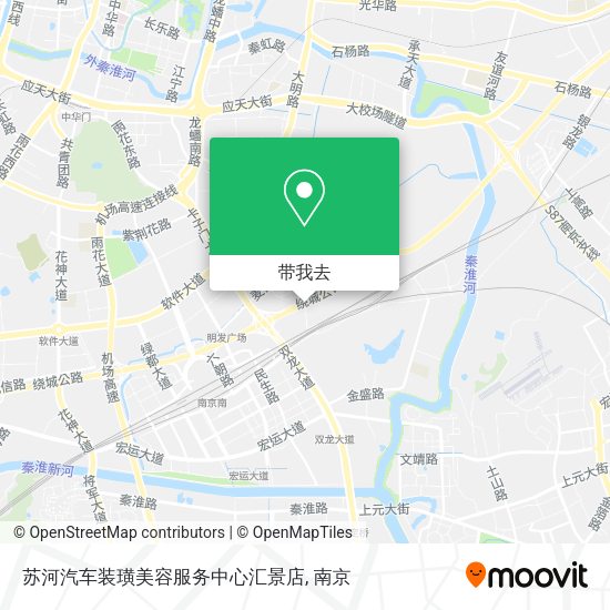苏河汽车装璜美容服务中心汇景店地图