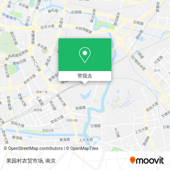 果园村农贸市场地图