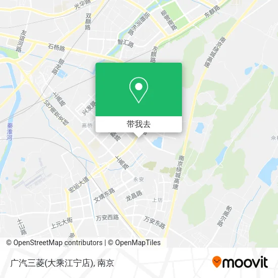 广汽三菱(大乘江宁店)地图