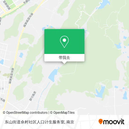 东山街道佘村社区人口计生服务室地图
